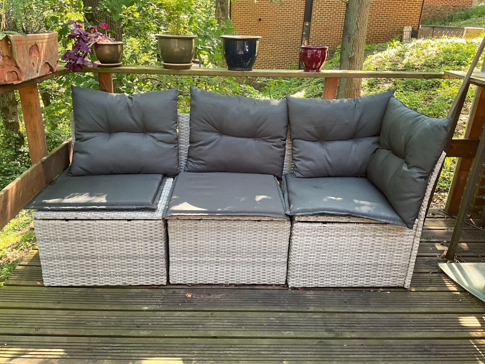 Terras of tuin bank, Ophalen, Zo goed als nieuw, Bank