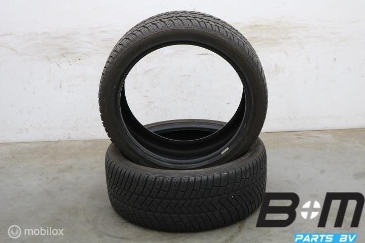 2 x 2554021 102V Vredestein Wintrac Pro 7mm 255 40 21, Auto-onderdelen, Banden en Velgen, Gebruikt, 255 mm, Band(en), Personenwagen