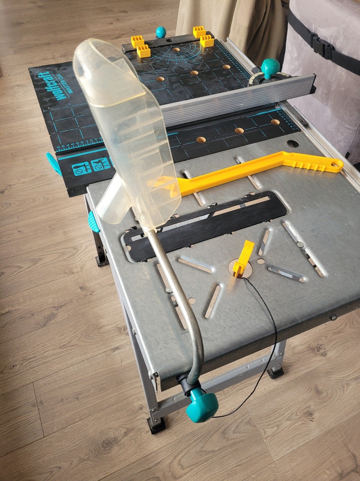 table de sciage wolfcraft Master cut, Bricolage & Construction, Outillage | Scies mécaniques, Enlèvement, Utilisé, Scie circulaire