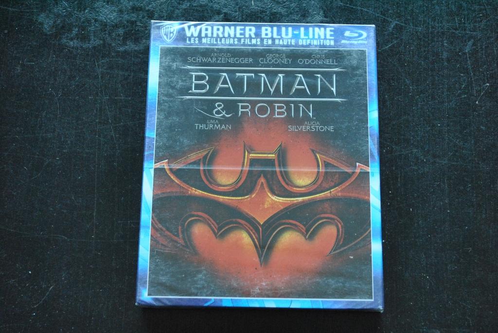 Batman & Robin BLU RAY NEUF SOUS BLISTER Sealed Silverstone, CD & DVD, Blu-ray, Neuf, dans son emballage, Science-Fiction et Fantasy