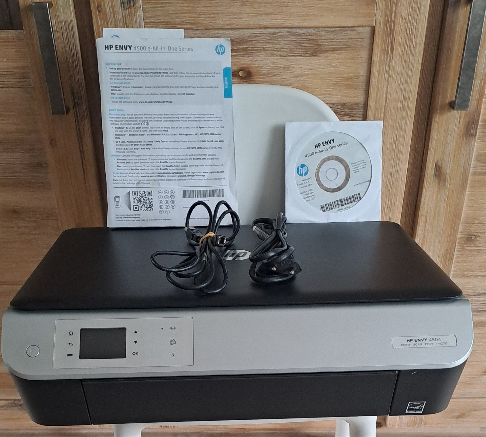 Imprimante HP, Computers en Software, Printers, Gebruikt, Printer, Inkjetprinter, Kleur printen, Kopieren, Scannen, Zwart-en-wit printen