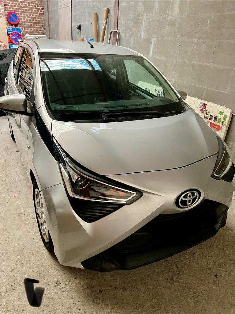 Toyota Aygo, Auto's, Toyota, 4 zetels, Stof, Zwart, Handgeschakeld