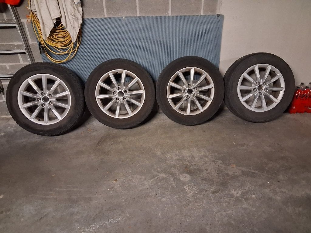 Velgen audi Q3, Ophalen, Gebruikt, Velg(en), 17 inch