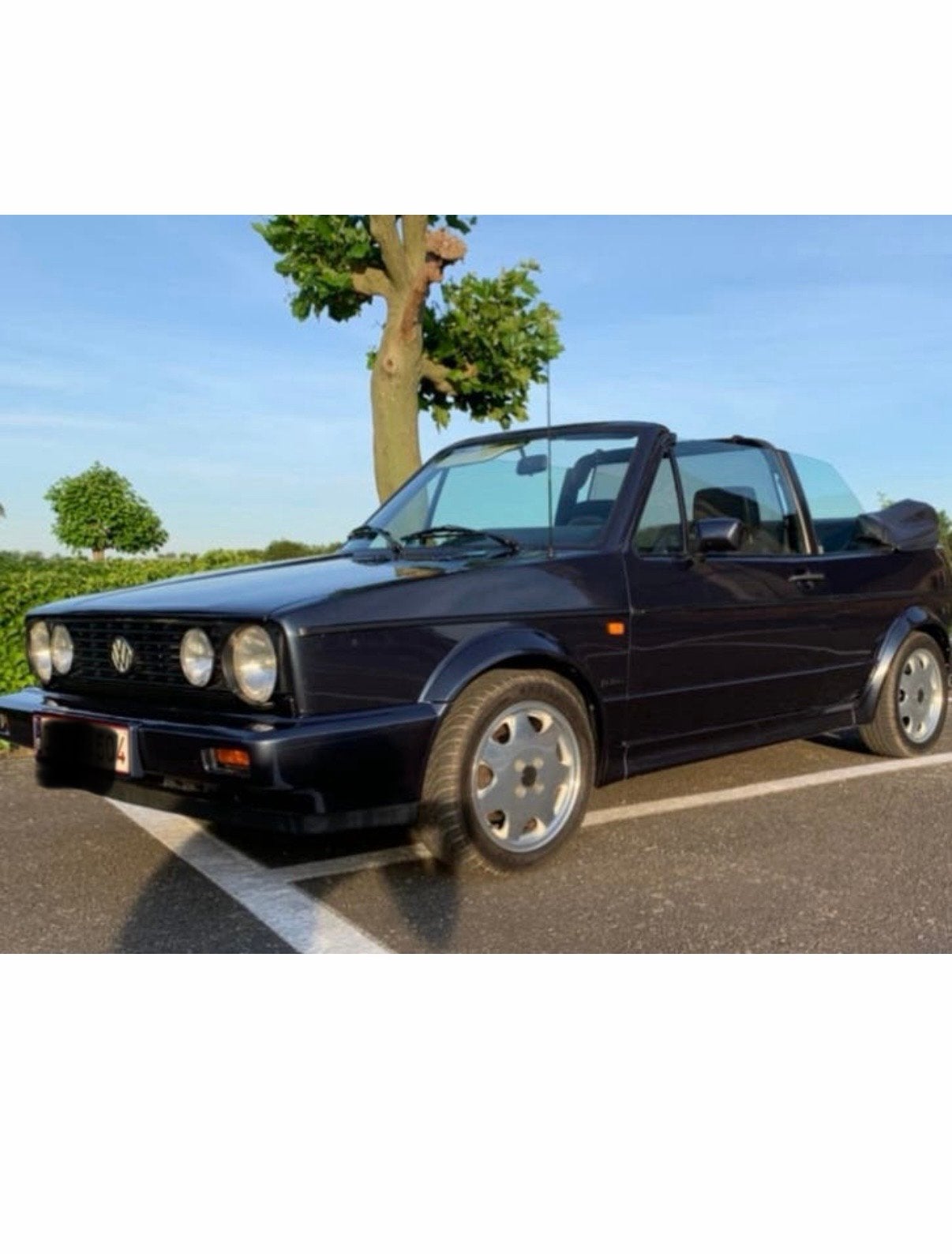 VW Golf Cabrio automatique, Autos, Achat, Bleu, Automatique, Tissu