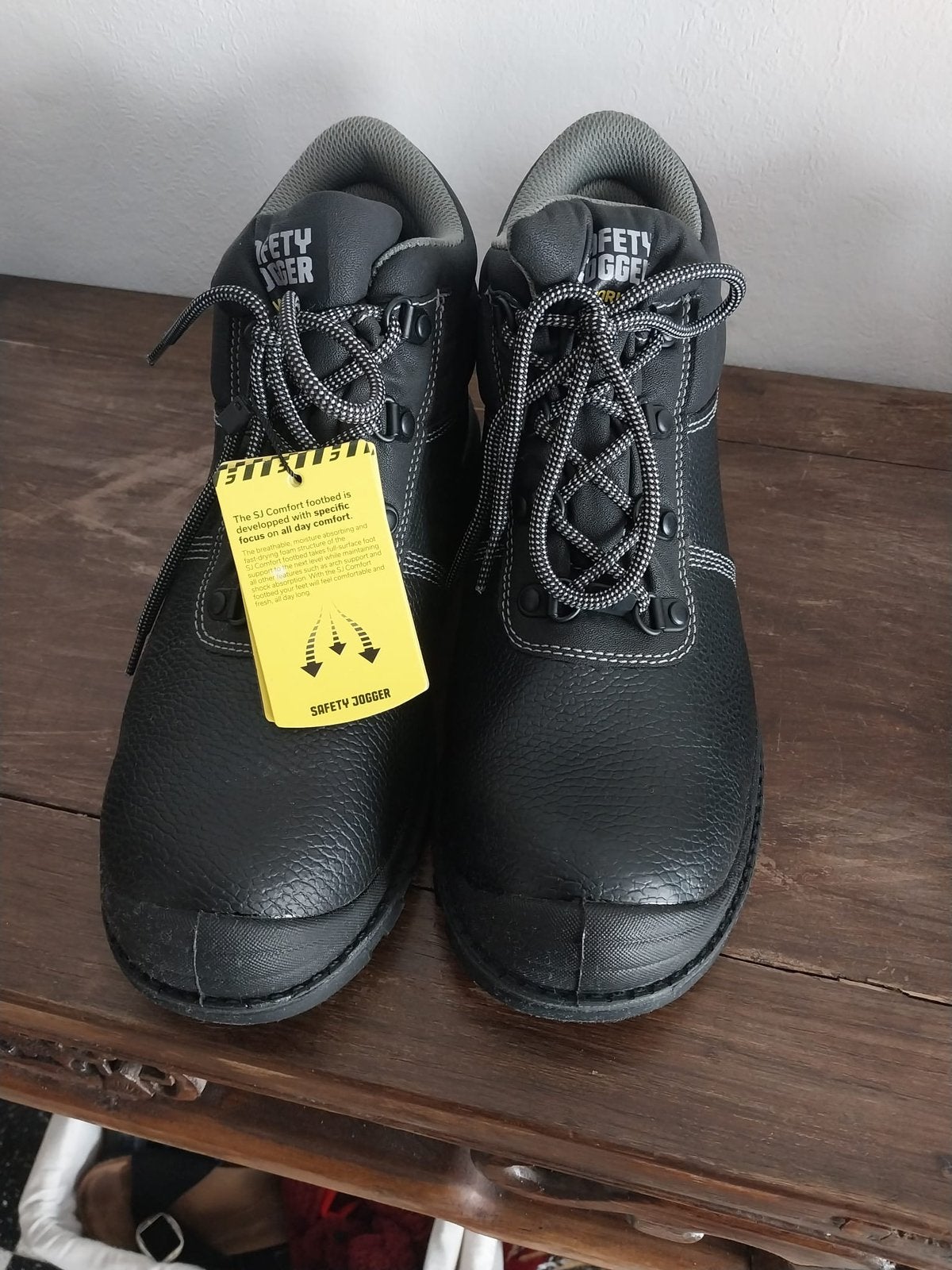 Lederen gewone schoenen en werkschoenen maat 41, Ophalen of Verzenden, Zo goed als nieuw, Werkschoenen