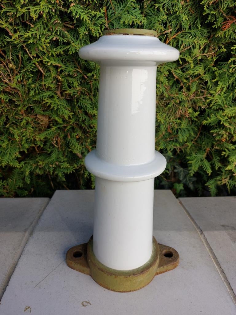 Isolateur électrique pour décoration industrielle, haut 39cm