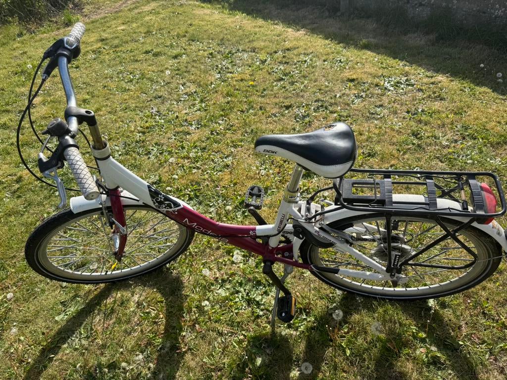 Meisjes fiets 24 inch, Fietsen en Brommers, Fietsen | Vouwfietsen, Ophalen, Zo goed als nieuw, Dames, Versnellingen