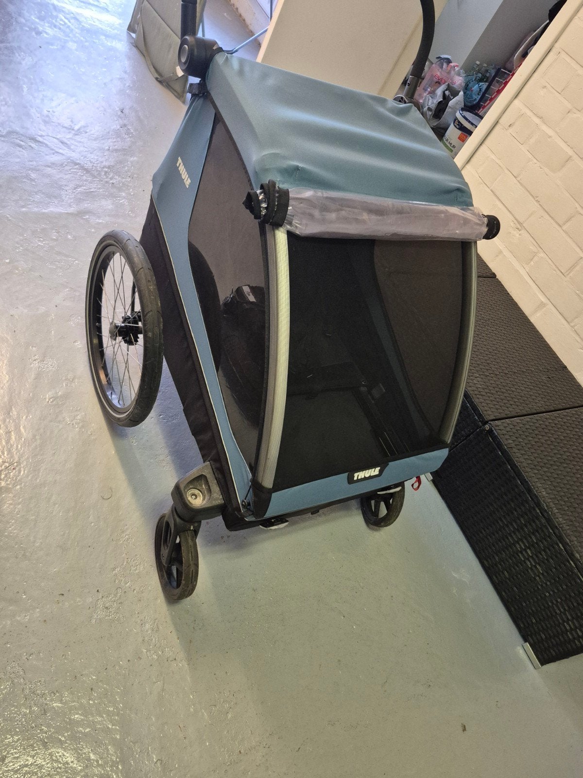 Fietskar thule courir 2 kids, Fietsen en Brommers, Fietsaccessoires | Aanhangwagens en Karren, Ophalen