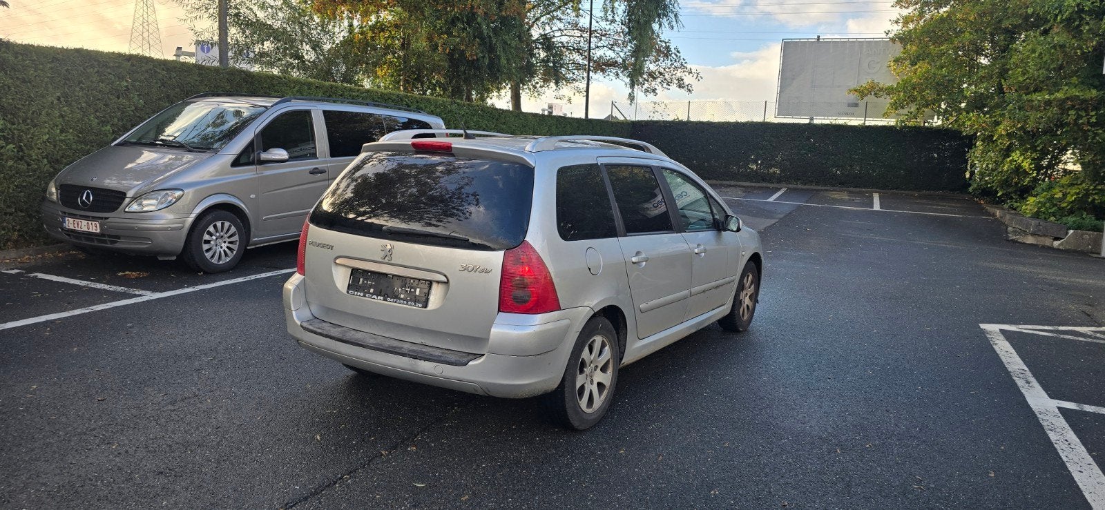 2004 Peugeot 307 automaat benzine km190.000, Auto's, Automaat, Bedrijf, Te koop, Benzine