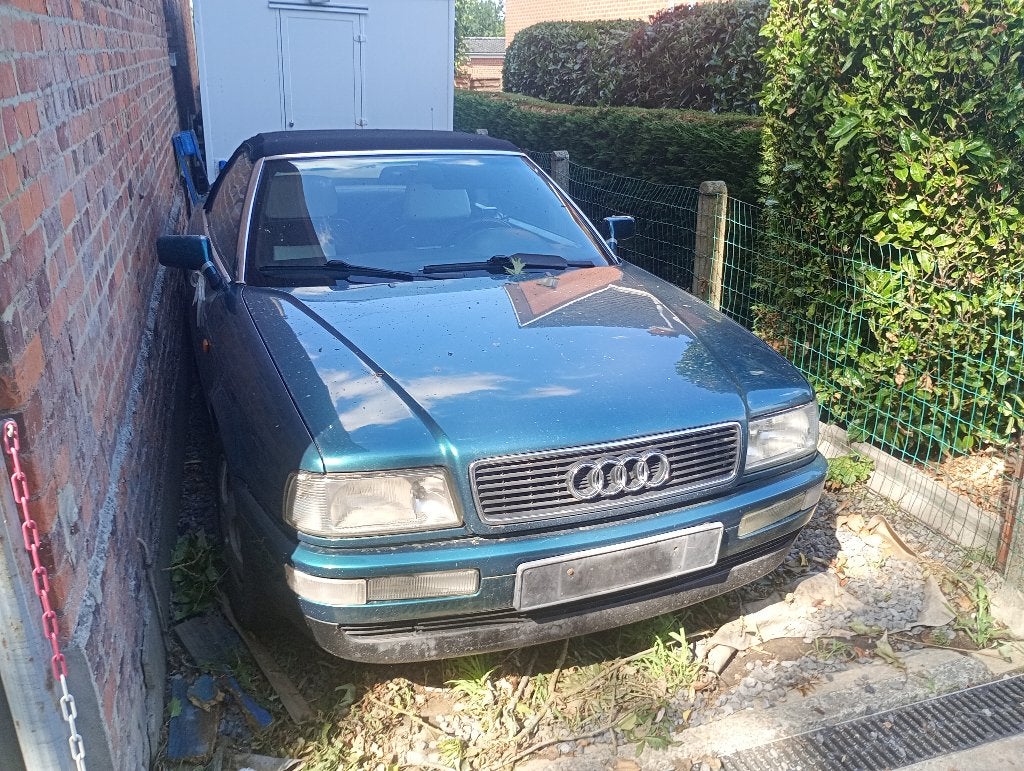 Audi 80 Cabriolet 2.3/5 cyl Oldtimer, Auto's, Audi, Particulier, Benzine, Cabriolet, 3 deurs, Groen
