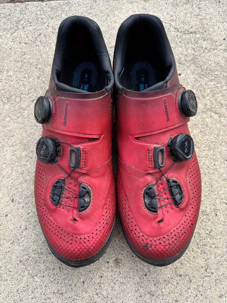 chaussures vtt xc Shimano xc7 taille 41, Vélos & Vélomoteurs, Enlèvement, Utilisé, Autres tailles, Chaussures