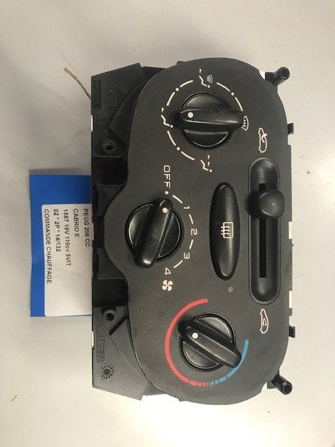 BEDIENINGSPANEEL VERWARMING Peugeot 206 CC (2D) (85858), Auto-onderdelen, Kontakt-peugeot@peugeot.com, Gebruikt, Peugeot Deutschland GmbH