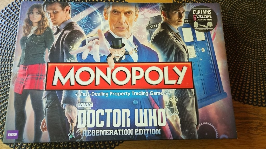bordspel nieuw Monopoly Dr Who Regeneration Monopolie, Hobby en Vrije tijd, Gezelschapsspellen | Bordspellen, Een of twee spelers