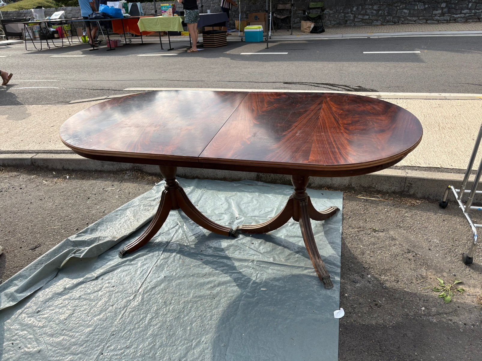Table en acacia, Maison & Meubles, Tables | Tables à manger, Enlèvement, Utilisé
