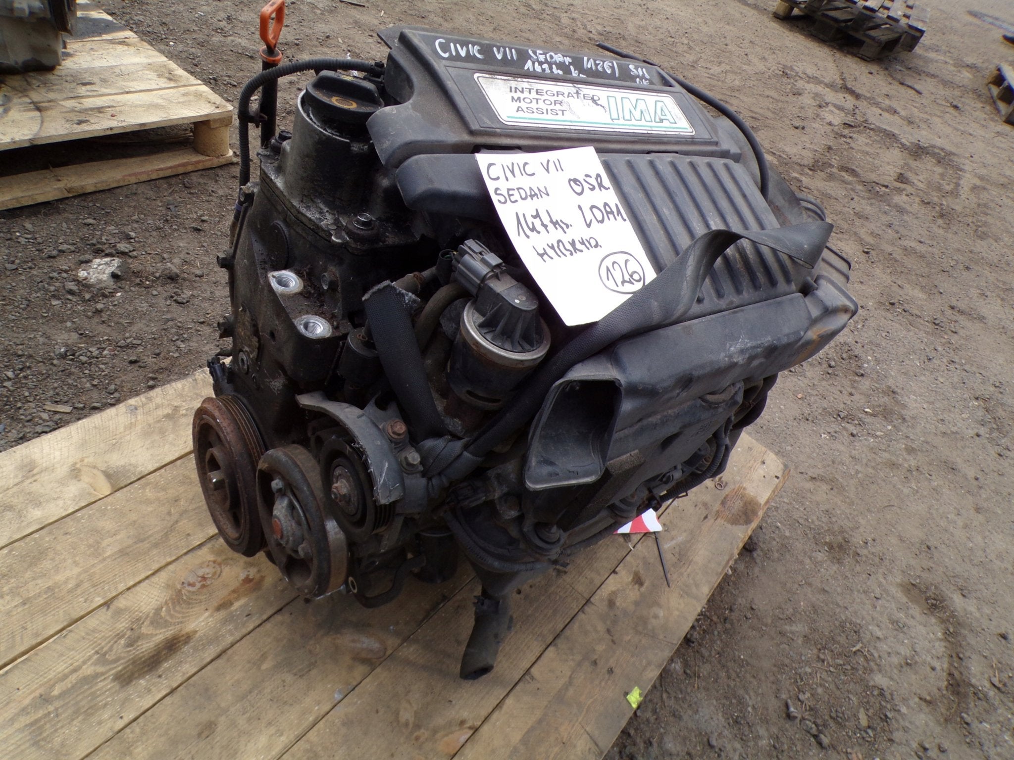 Moteur LDA1 Nu CIVIC HONDA