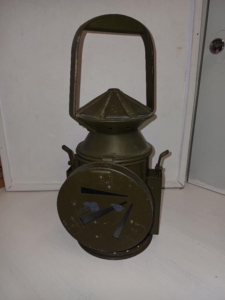 militaria Belgische signaallamp ABL 1952, Verzamelen, Ophalen of Verzenden, Landmacht, Overige typen