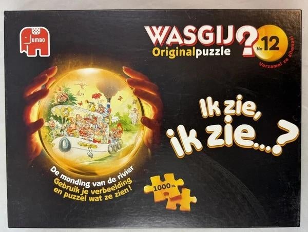 Puzzle Wasgij Original 12 L'estuaire de la rivière 1000 pièc, Envoi, 500 à 1500 pièces, Comme neuf, Puzzle
