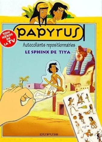 Papyrus : le sphinx de Tiya., Envoi, Autres personnages, Neuf, Livre ou Jeu