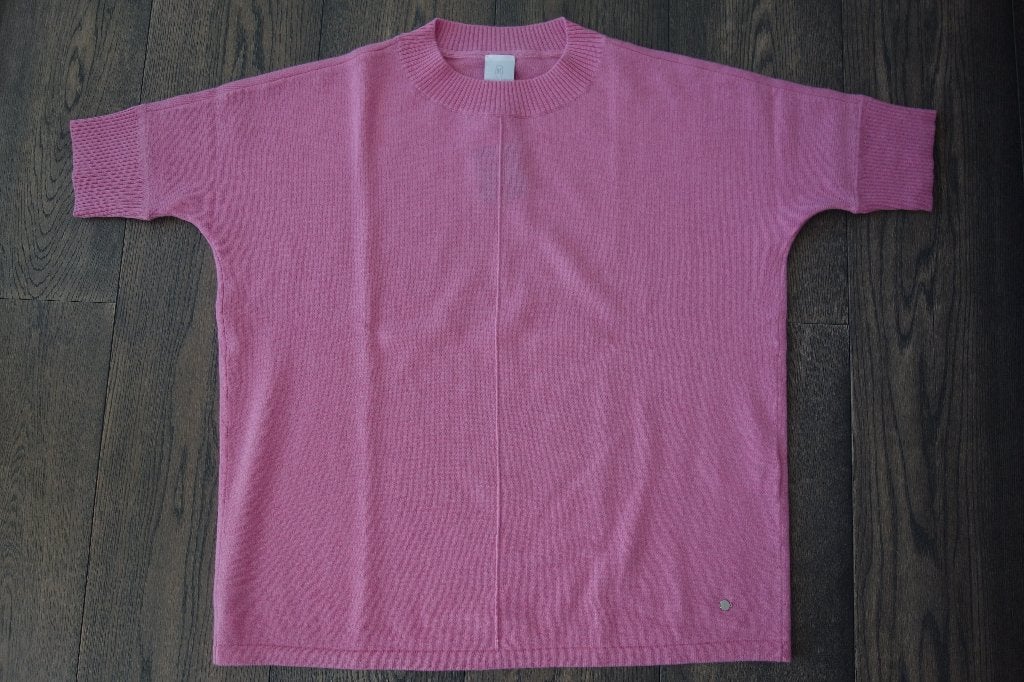 Pull cachemire m. coude rose "MADELEINE", Kleding | Dames, Truien en Vesten, Nieuw, Roze, Verzenden