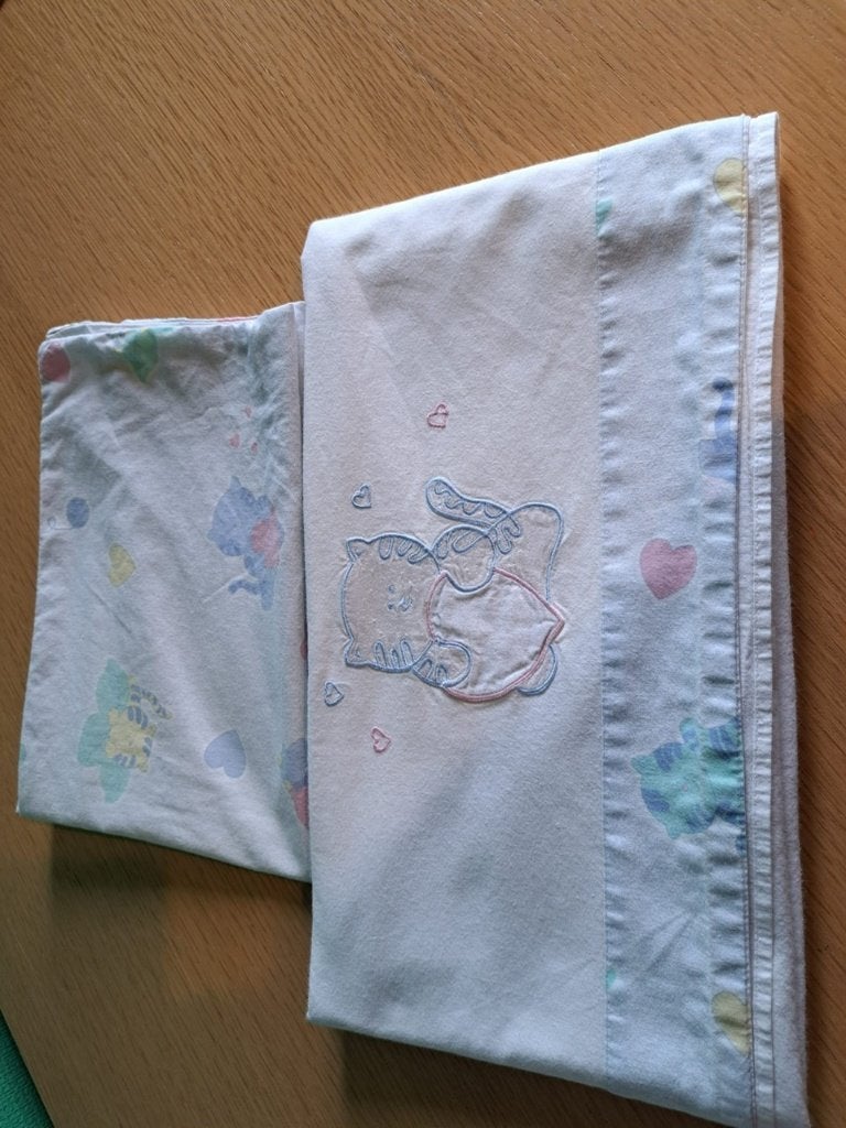 lakentje 160x110, sloop en  slaapzak babybedje, Kinderen en Baby's, Ophalen, Gebruikt, Overige merken, Jongetje of Meisje