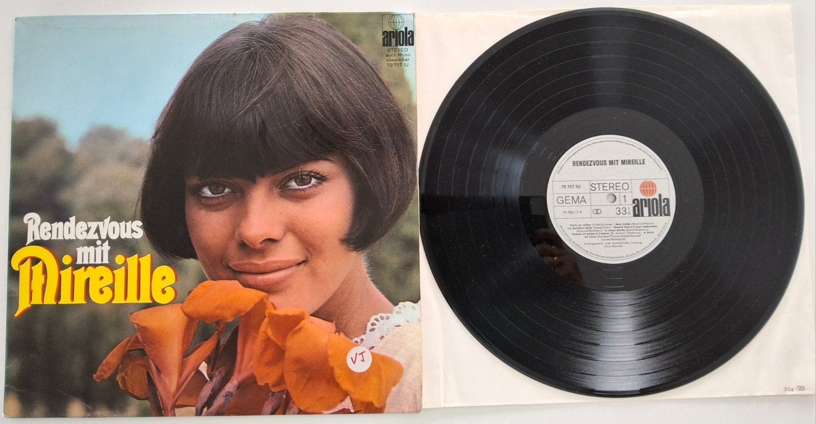 Rendez-vous met Mireille. ZELDZAAM, Ophalen of Verzenden, Zo goed als nieuw, 12 inch, LP