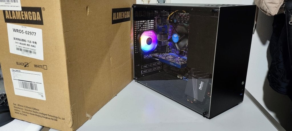 PC de jeu Intel i7-3770 AMD PRO WX3100 SSD 240 Go, Comme neuf, Gaming, SSD, Avec carte vidéo
