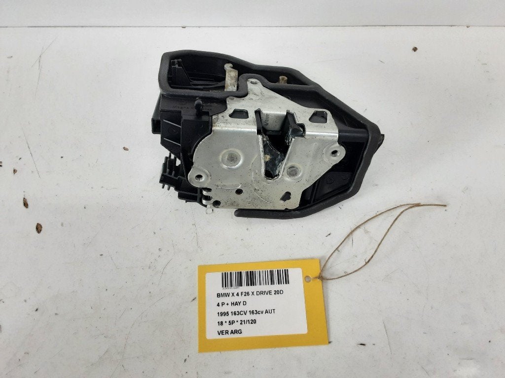 SERRURE DE PORTE ARRIÈRE GAUCHE BMW X4 (F26) (7318418), Arrière, Utilisé, BMW, Petuelring 130
80809  München, DE