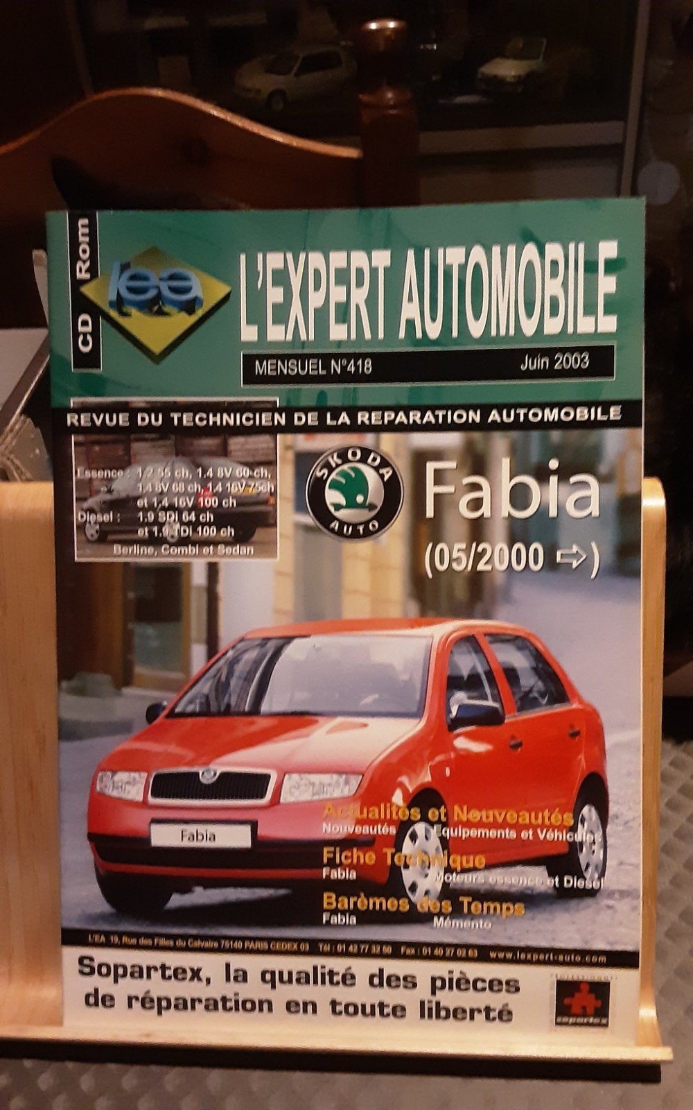 skoda fabia l expert automobille, Livres, Enlèvement ou Envoi