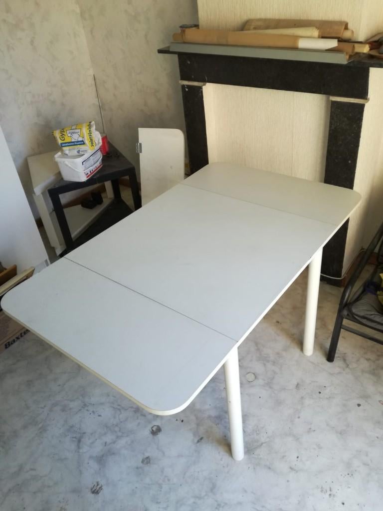 uitklapbare tafel, Enlèvement