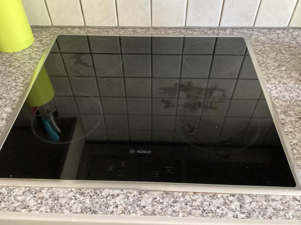 Inductiekookplaat, Ophalen, Gebruikt, 4 kookzones, Inbouw