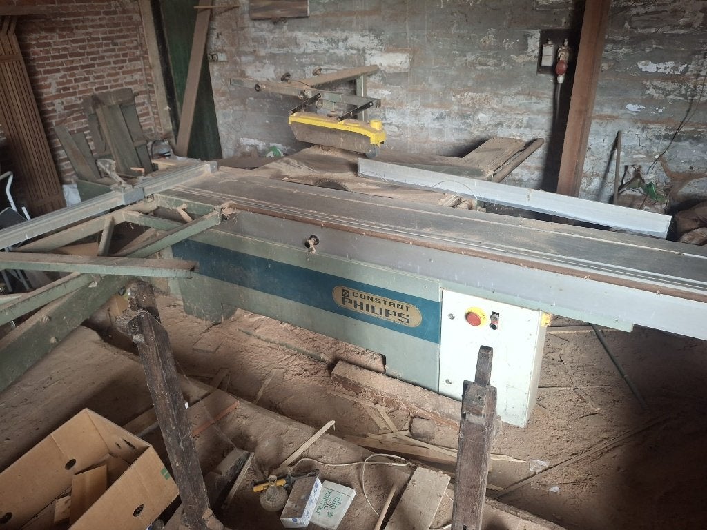 Paneelzaag, Zakelijke goederen, Ophalen