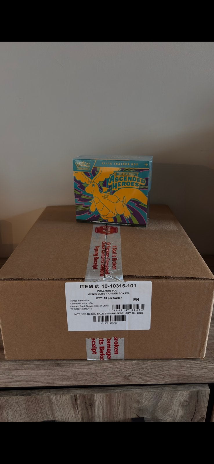 Pokémon Ascended Heroes  – Sealed Case, Ophalen, Nieuw