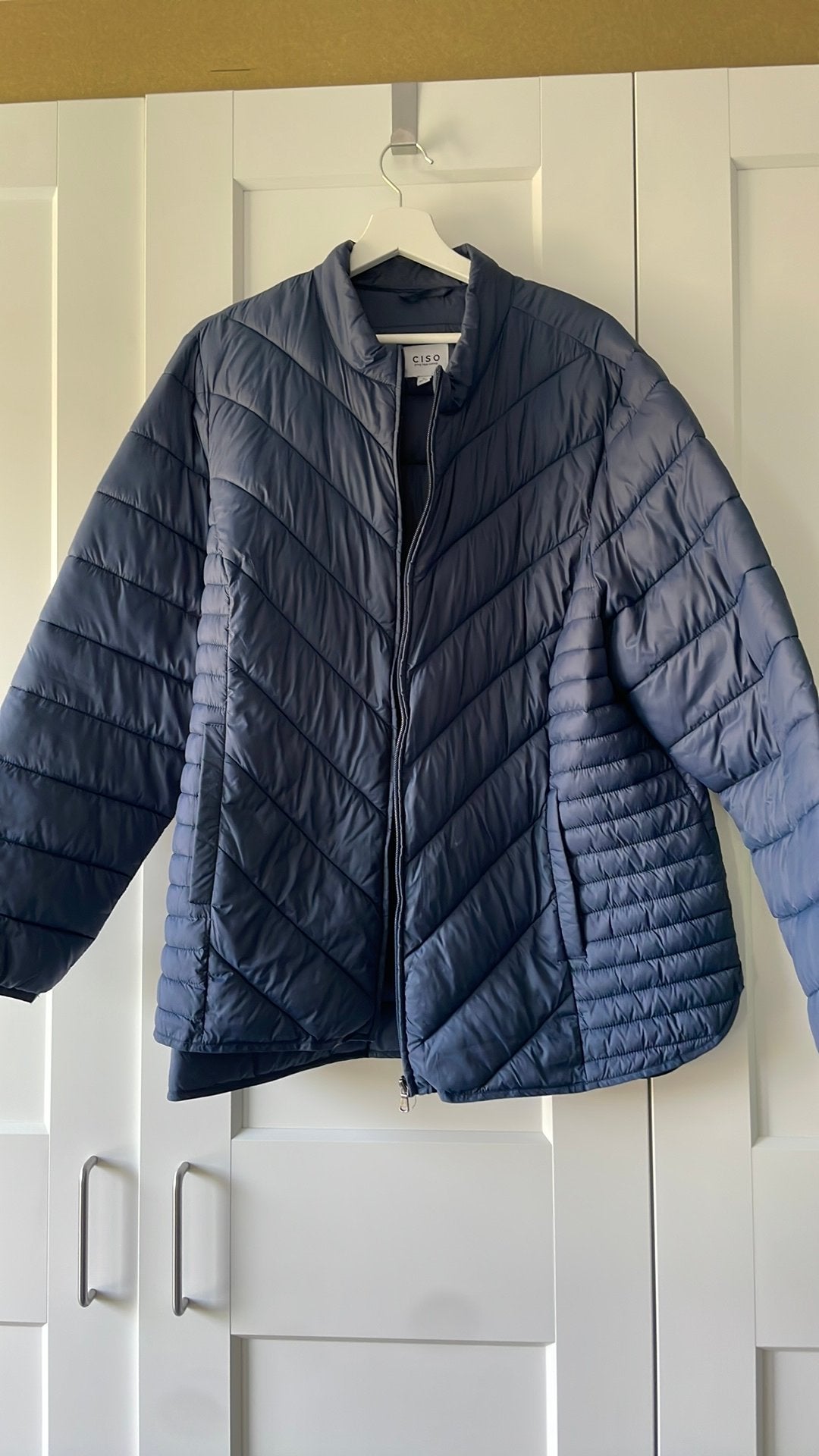 Serre bleue de mi-saison., Vêtements | Femmes, Enlèvement ou Envoi, Comme neuf, Bleu