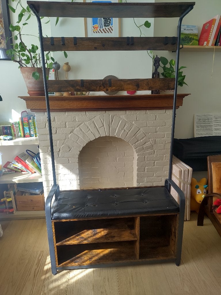 Banc entrée + porte manteaux, Maison & Meubles, Enlèvement, Comme neuf