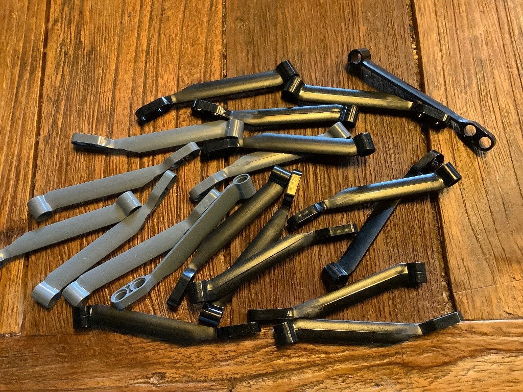 Lego Technic Wishbone Suspension Arm 20 st / 498-7, Lego, Ophalen of Verzenden, Zo goed als nieuw, Technic