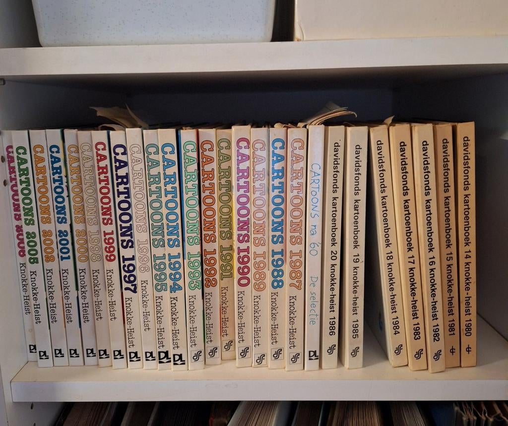 Cartoonbïenale jaarboeken, Boeken, Encyclopedieën, Ophalen