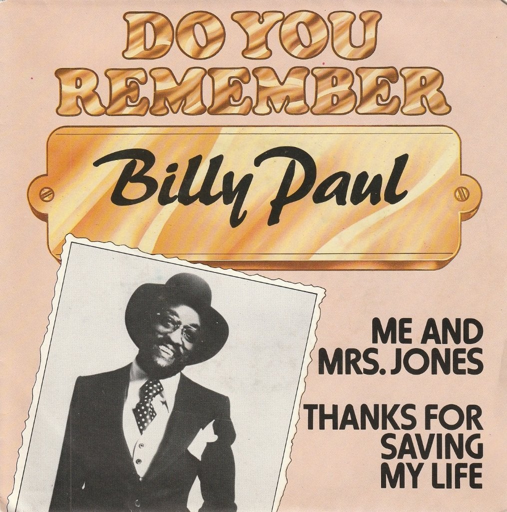 Billy Paul - Me and Mrs. Jones, 7 inch, Zo goed als nieuw, Overige typen, R&B en Soul