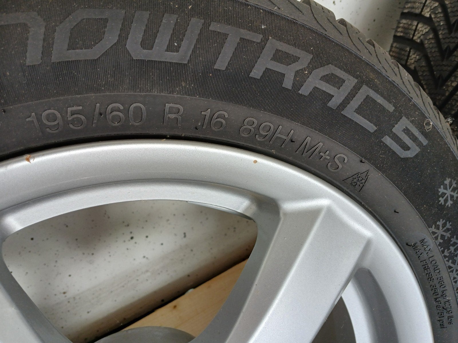 winterbanden, Ophalen, 16 inch, Nieuw, Winterbanden