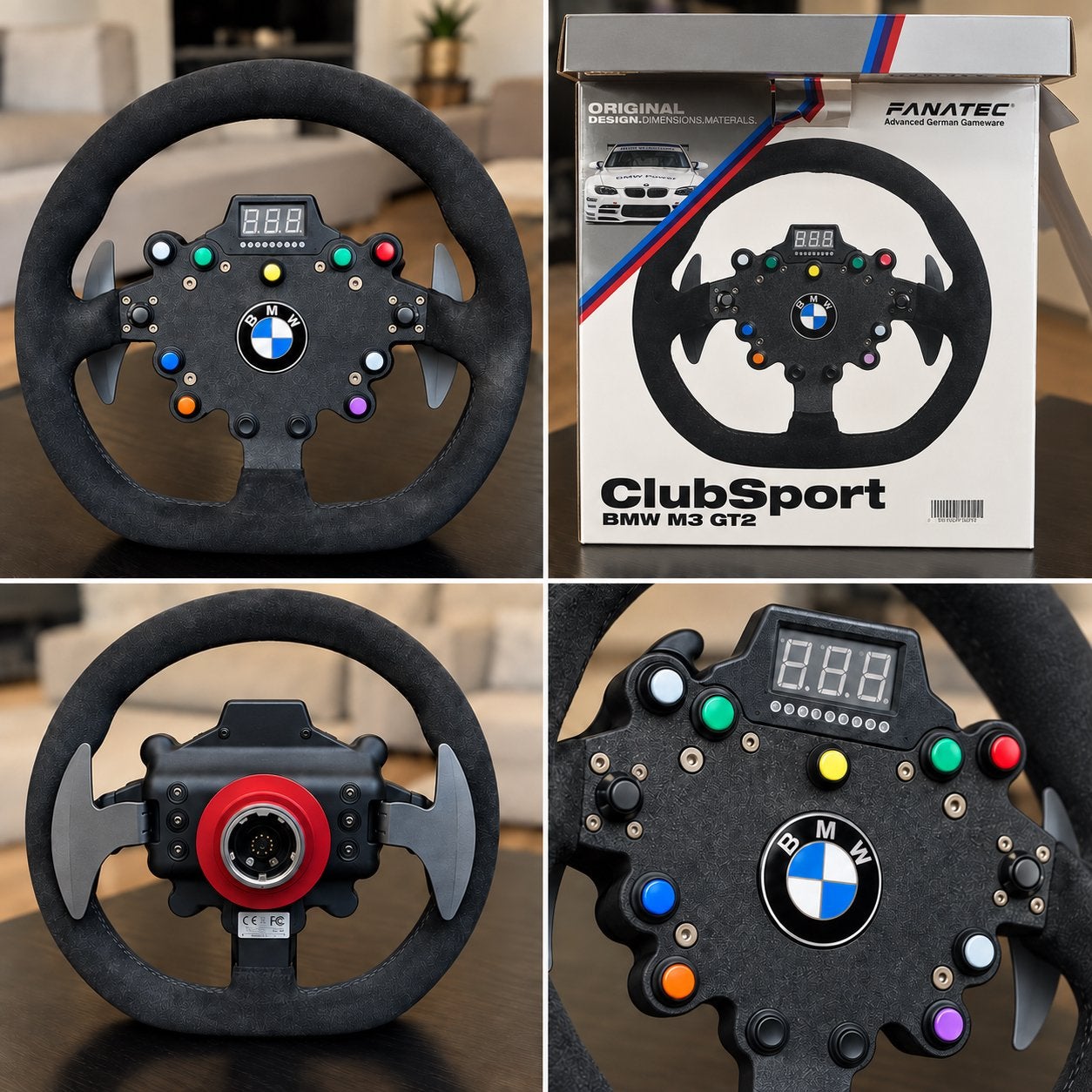 Fanatec ClubSport BMW M3 GT2 – volant sim racing, Enlèvement, Comme neuf