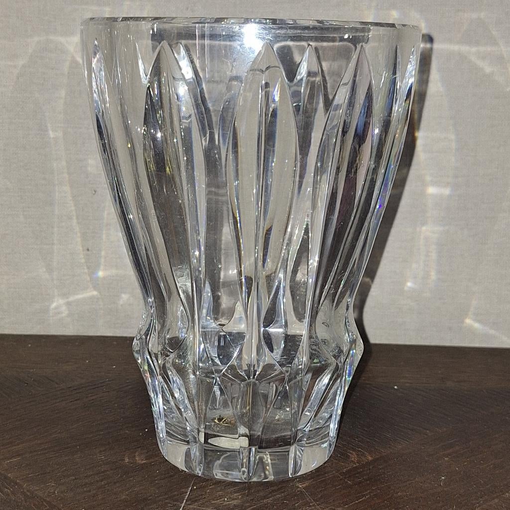 Vase en cristal signé, Enlèvement