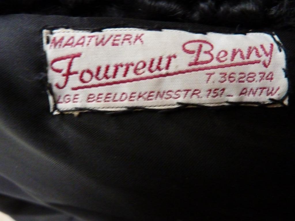 Bontjas, Comme neuf, Enlèvement, Noir, Taille 42/44 (L)