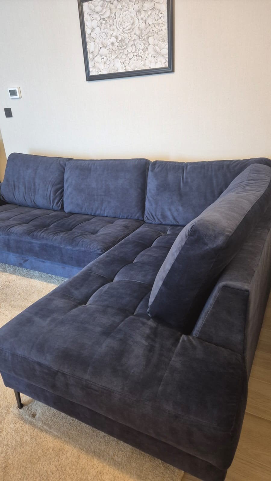Blauwe zetel Goossens, Ophalen