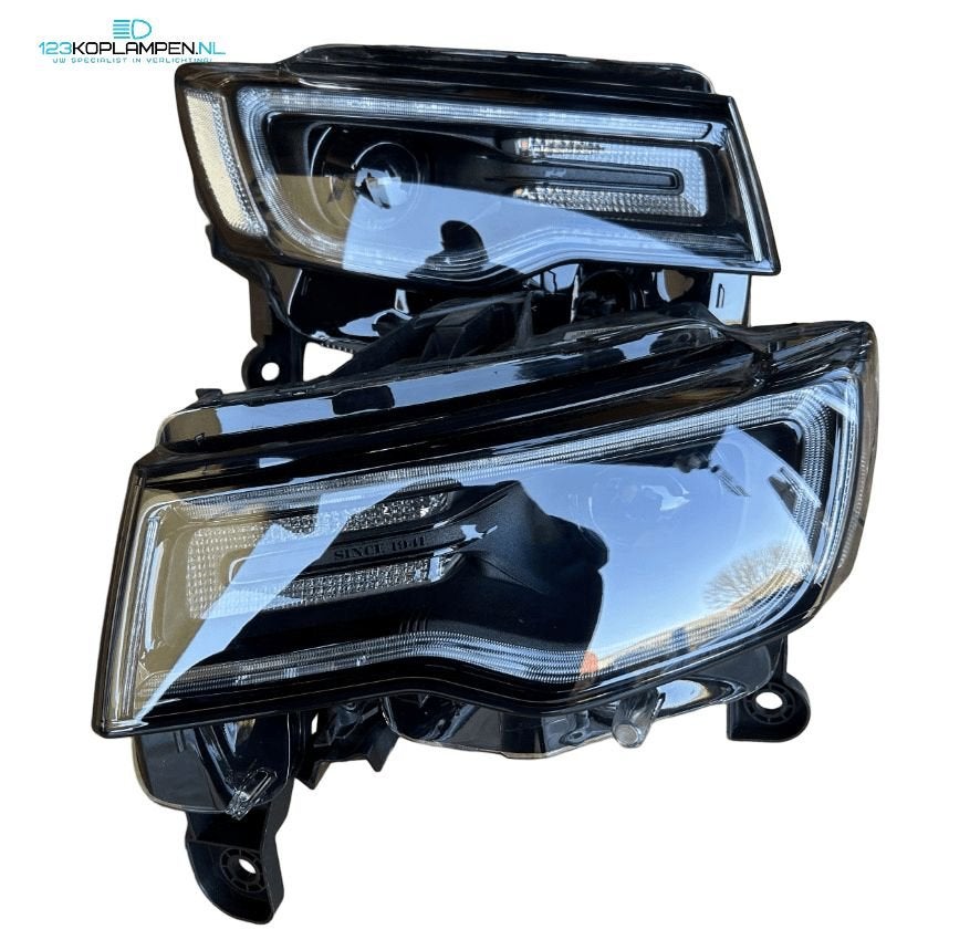 Jeep Grand Cherokee SRT WK2 facelift koplamp koplampen links, Auto-onderdelen, Gebruikt, -, -, -
