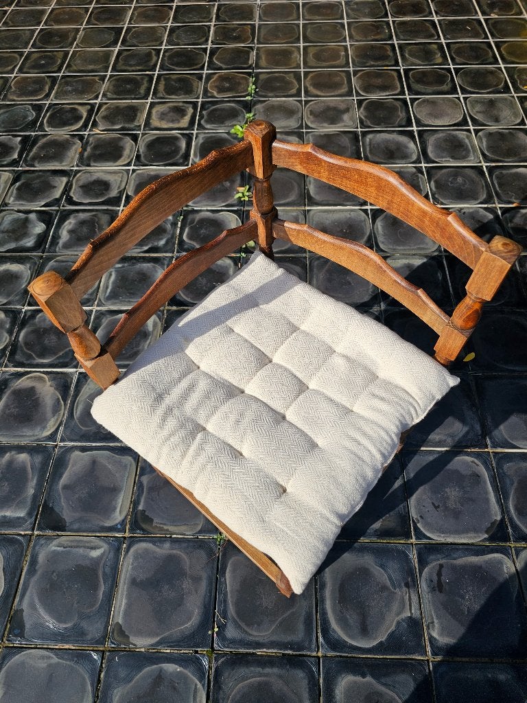Hoekstoel vintage, Ophalen