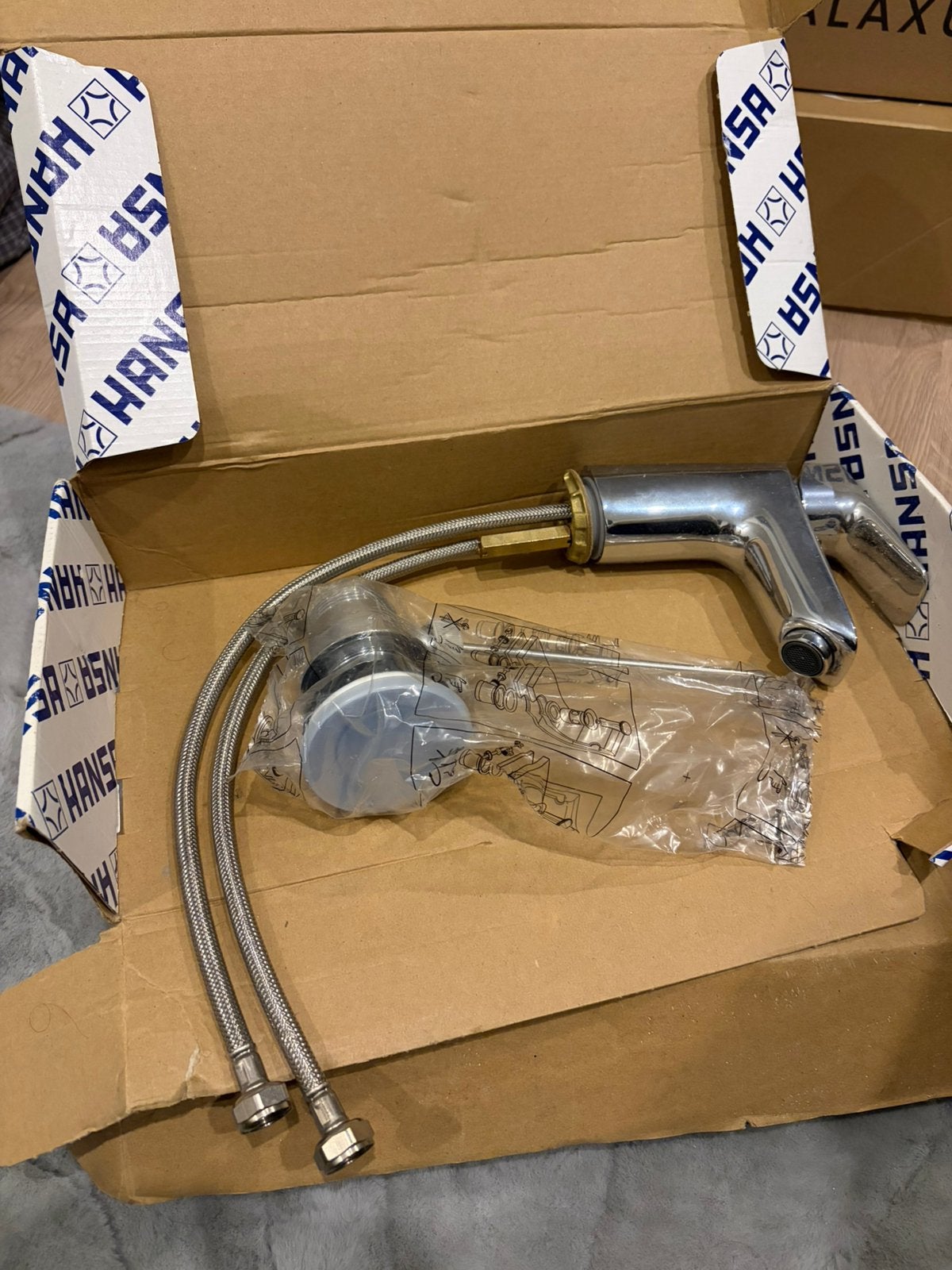 Kraan hansa, Doe-het-zelf en Bouw, Ophalen, Nieuw, Chroom, Kraan