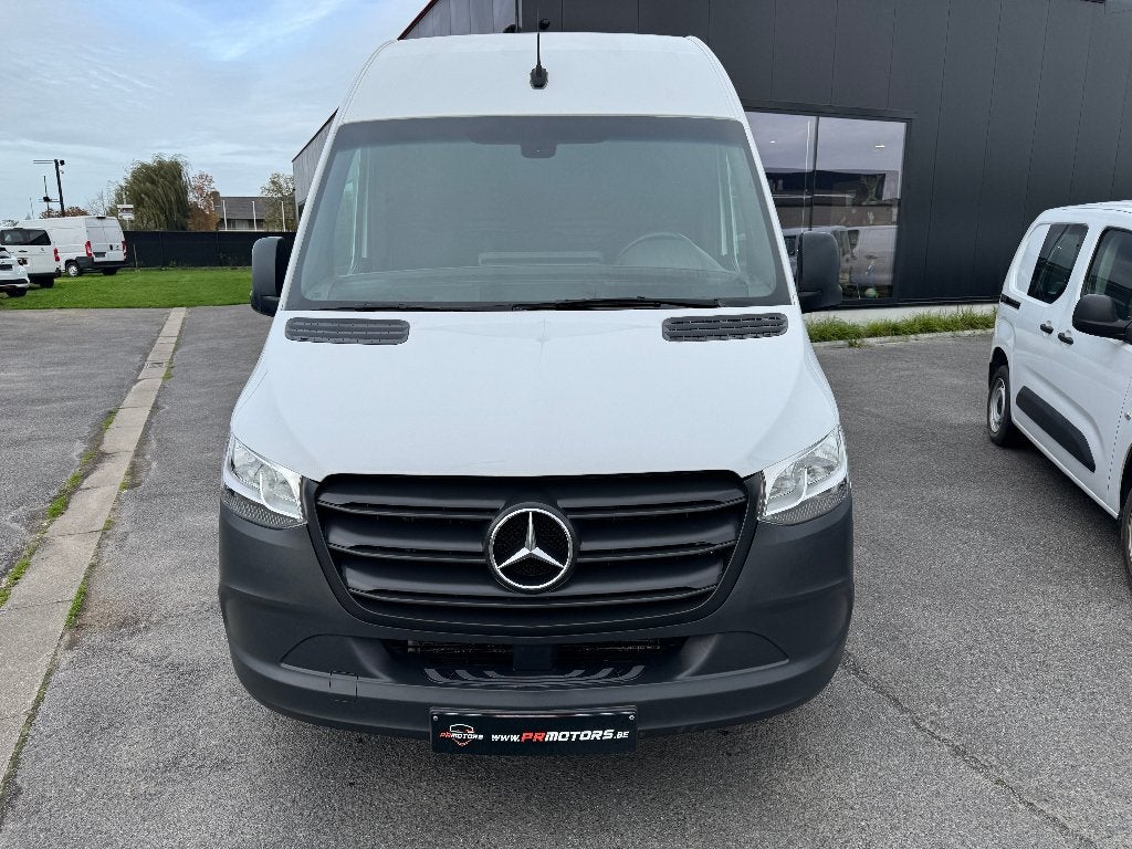 Mercedes Sprinter 317 2.0 cdi L2H2 camera carplay airco, Stof, 4 cilinders, Wit, Mercedes-Benz