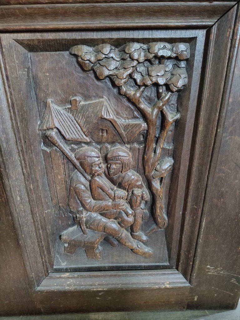 sculpturen Breughel, Enlèvement ou Envoi, Utilisé