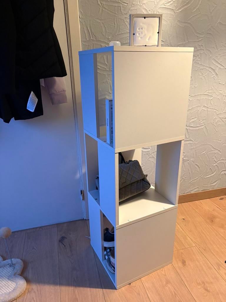 Petit meuble - blanc, 25 à 50 cm, Enlèvement, Utilisé, 100 à 150 cm