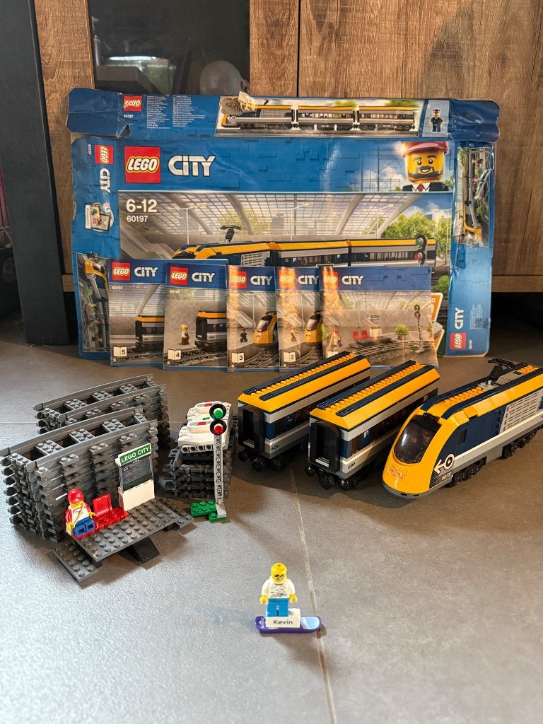Lego trein set, Lego, Ophalen of Verzenden, Complete set, Inclusief instructies
