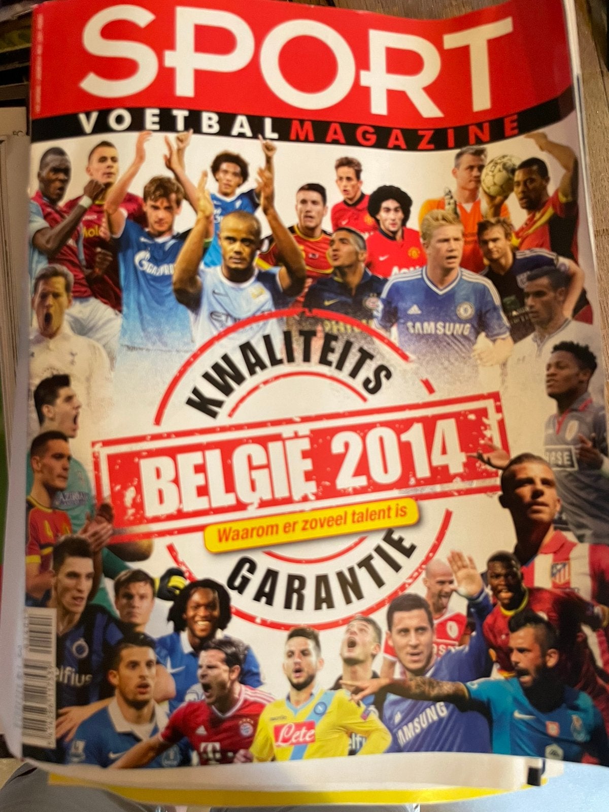 Sport voetbal magazine 2014, Ophalen